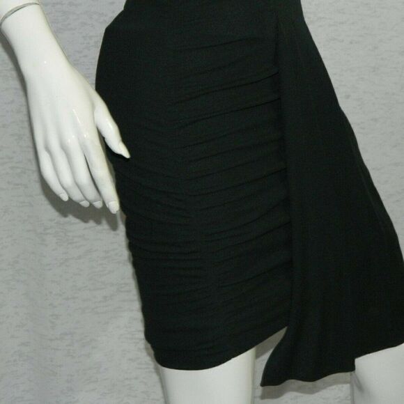 Yigal Azrouel Dress Green with Leather Trim Size 2‎ - Picture 11 of 16